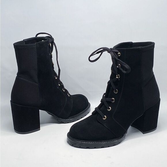 Stuart Weitzman Suede Booties size 6.5 - Picture 1 of 13